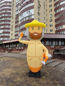 Чоловічок на дорозі Рукомах #1743425