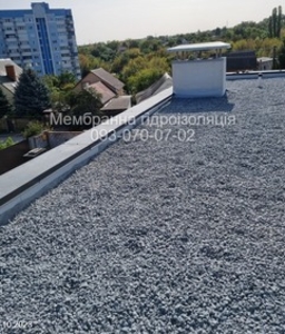 Баластні дахи. Плоский дах ПВХ #1743175