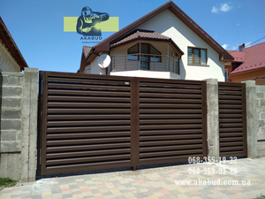 Паркан Жалюзі Лего двосторонній стандарт #1743494