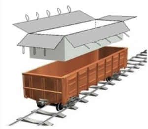 Вкладки в напіввагоні ламіновані #1743532