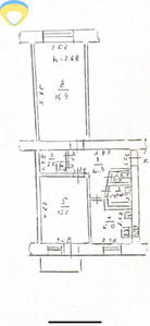 Продам двухкомнатную квартиру на Черемушках,  ул. Академика Филатова #1744181