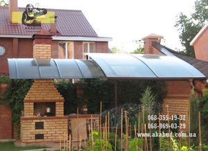 Простые ворота: распашные,  откатные. Навесы,  перила,  решетки #1744118