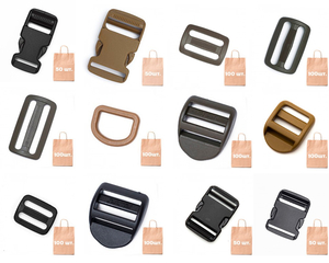 Якісна нейлонова фурнітура оптом: регулятори,  фастекси,  рамки #1744840