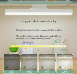 Світлодіодна акумуляторна магнітна лампа,  довжина 30см #1745453