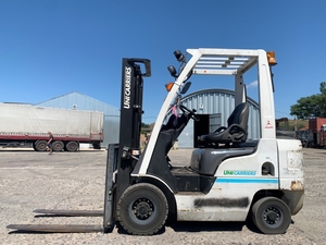 Вилковий автонавантажувач Nissan на 2 тонни,  компакт. Модель P1F1A20D #1745562