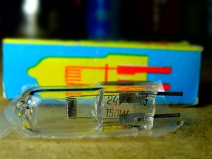 Лампа для диапроектора Пеленг (серии 500 и 600),  Свитязь,  Альфа,  Диана-207 и др #1746772