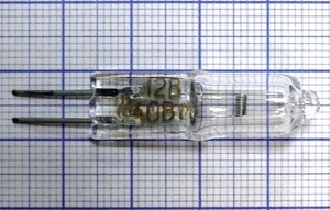 Лампа КГМ-12-40,  12В 40Вт,  12V 40W,  КГМ12-40,  12 вольт 40 ватт #1746731