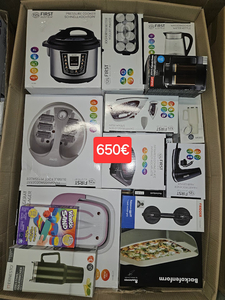 Мікс-палети з побутовою технікою та товарами для дому: гарантований прибуток #1746652