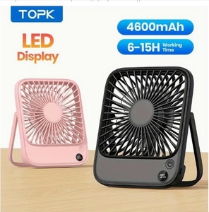 Портативний акумуляторний вентилятор,  час роботи 10 годин #1747505