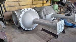 Задвижка клиновая 30с964нж Ду800 с выдвижным шпинделем #1747968