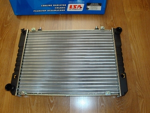 Радіатор Газ 3302,  2705,  2217,  Соболь,  Газель (на штирях) 2-х рядний #1748138