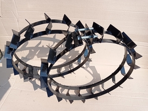 Грунтозацепы для мотоблока на резиновые колеса R10-R16. #1748341