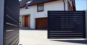 Вуличні ворота від виробника Будмат Івано-Франківськ - запорука якості   #1748750