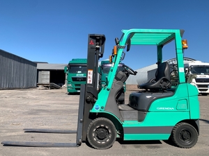 Вилочний автонавантажувач Mitsubishi,  2020 року,  з пічкою. Модель: FGE15T #1749033