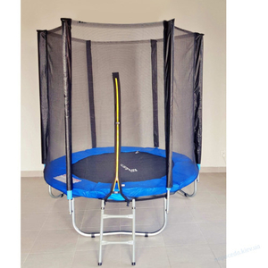 Детский батут 183см голубой JustFun #1071219