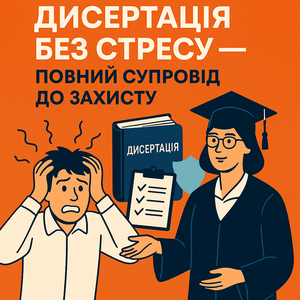 Дисертація без стресу - повний супровід до захисту! #1750504