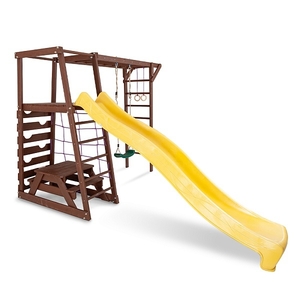 Дитячий ігровий дерев'яний майданчик зі столиком SportBaby-27 #1751064