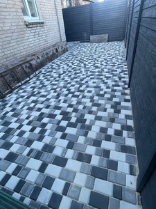  Профессиональная укладка тротуарной плитки «Старый город» #1752337