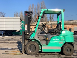 Бензиновий навантажувач Mitsubishi,  напрацювання 2919 мотогодин. Модель: FGE20T #1752512