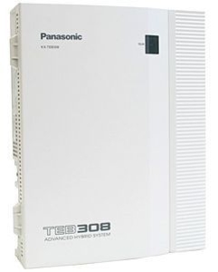 Panasonic KX-TEB308UA,  аналогова АТС,  3 зовнішніх 8 внутрішніх ліній,  нерозширюв #1266690
