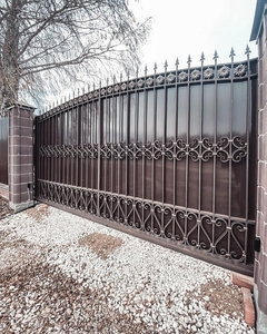 Металлические ворота изготовить под заказ #1752602