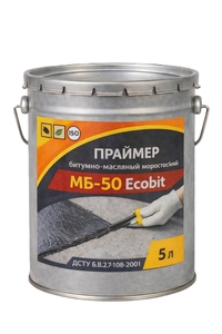 Праймер морозостойкий битумно-масляный МБ-50 Ecobit ведро 5, 0 л  #1752423