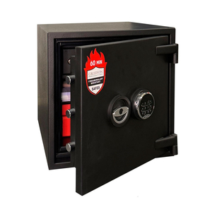 Надійний вогнестійкий сейф Griffon FRS.45.E Black Н #1752789