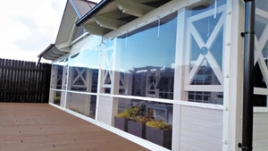 Прозрачные ПВХ шторы для беседок ,  веранд и террас от Велес #1753072