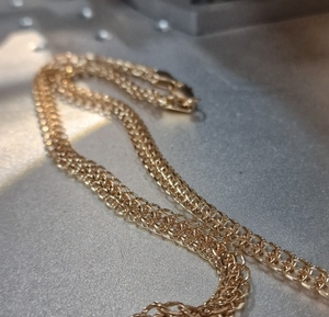 Золоті ланцюги на замовлення. Ручне плетіння ланцюгів жіночих та жіночих #1752987