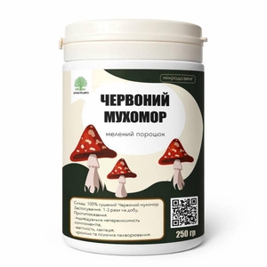 Мухомор красный молотый 250 г – натуральный продукт для заваривания чая #1753880