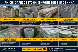 Залізобетонні вироби від виробника  #1754356