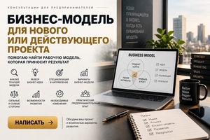 Бизнес-модель для нового или действующего проекта — консультация #1754675