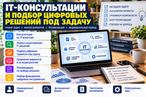 IT-консультации и подбор цифровых решений под задачу #1754823